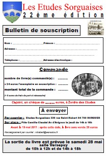 22ème édition des Etudes Sorguaises